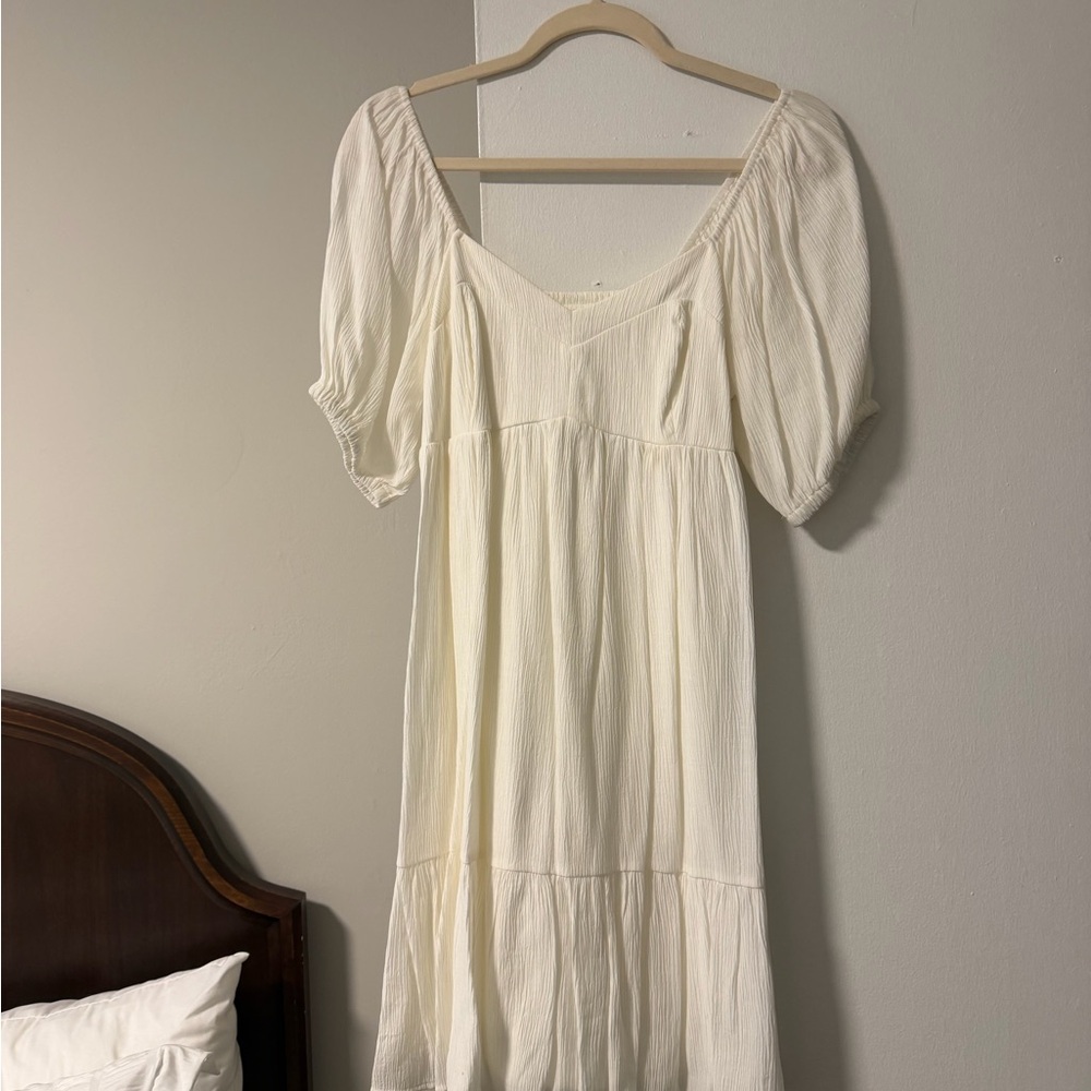 Nine West Puff Sleeve Dress